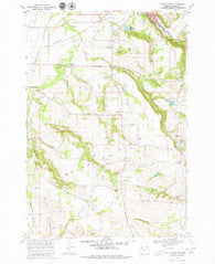 Stayton NE Oregon Historical topographic map, 1:24000 scale, 7.5 X 7.5 Minute, Year 1969