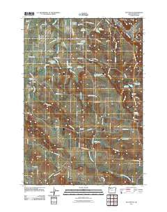 Stayton NE Oregon Historical topographic map, 1:24000 scale, 7.5 X 7.5 Minute, Year 2011