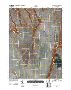 Steamboat Point Oregon Historical topographic map, 1:24000 scale, 7.5 X 7.5 Minute, Year 2011