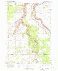 Steelhead Falls Oregon Historical topographic map, 1:24000 scale, 7.5 X 7.5 Minute, Year 1962