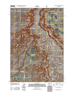 Steelhead Falls Oregon Historical topographic map, 1:24000 scale, 7.5 X 7.5 Minute, Year 2011