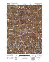 Stephenson Mountain Oregon Historical topographic map, 1:24000 scale, 7.5 X 7.5 Minute, Year 2011