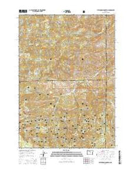 Stephenson Mountain Oregon Current topographic map, 1:24000 scale, 7.5 X 7.5 Minute, Year 2014