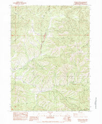 Sterling Creek Oregon Historical topographic map, 1:24000 scale, 7.5 X 7.5 Minute, Year 1983
