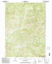 Sterling Creek Oregon Historical topographic map, 1:24000 scale, 7.5 X 7.5 Minute, Year 1996