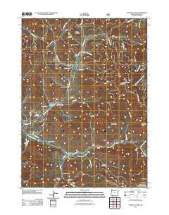 Sterling Creek Oregon Historical topographic map, 1:24000 scale, 7.5 X 7.5 Minute, Year 2011