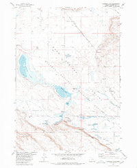 Stinking Lake Oregon Historical topographic map, 1:24000 scale, 7.5 X 7.5 Minute, Year 1980