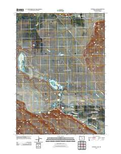 Stinking Lake Oregon Historical topographic map, 1:24000 scale, 7.5 X 7.5 Minute, Year 2011
