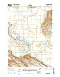 Stinking Lake Oregon Current topographic map, 1:24000 scale, 7.5 X 7.5 Minute, Year 2014