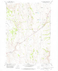 Stinkingwater Pass Oregon Historical topographic map, 1:24000 scale, 7.5 X 7.5 Minute, Year 1978