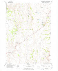 Stinkingwater Pass Oregon Historical topographic map, 1:24000 scale, 7.5 X 7.5 Minute, Year 1978
