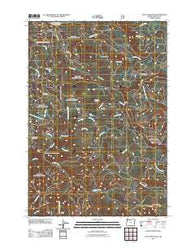 Stott Mountain Oregon Historical topographic map, 1:24000 scale, 7.5 X 7.5 Minute, Year 2011