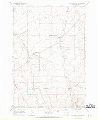 Strawberry Canyon SE Oregon Historical topographic map, 1:24000 scale, 7.5 X 7.5 Minute, Year 1968