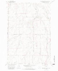 Strawberry Canyon SW Oregon Historical topographic map, 1:24000 scale, 7.5 X 7.5 Minute, Year 1968