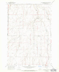 Strawberry Canyon SW Oregon Historical topographic map, 1:24000 scale, 7.5 X 7.5 Minute, Year 1968