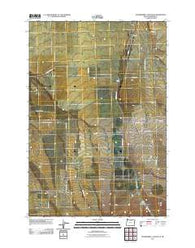 Strawberry Canyon SE Oregon Historical topographic map, 1:24000 scale, 7.5 X 7.5 Minute, Year 2011