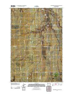 Strawberry Canyon SW Oregon Historical topographic map, 1:24000 scale, 7.5 X 7.5 Minute, Year 2011