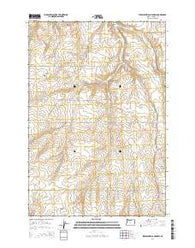 Strawberry Canyon SW Oregon Current topographic map, 1:24000 scale, 7.5 X 7.5 Minute, Year 2014