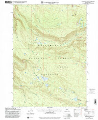 Substitute Point Oregon Historical topographic map, 1:24000 scale, 7.5 X 7.5 Minute, Year 1997