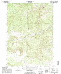 Sugarloaf Butte Oregon Historical topographic map, 1:24000 scale, 7.5 X 7.5 Minute, Year 1992