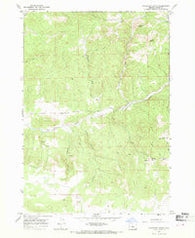 Sugarloaf Butte Oregon Historical topographic map, 1:24000 scale, 7.5 X 7.5 Minute, Year 1967