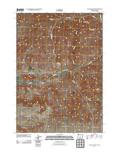 Sugarloaf Butte Oregon Historical topographic map, 1:24000 scale, 7.5 X 7.5 Minute, Year 2011
