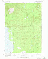 Sugarpine Mtn. Oregon Historical topographic map, 1:24000 scale, 7.5 X 7.5 Minute, Year 1968