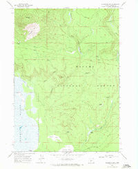 Sugarpine Mtn. Oregon Historical topographic map, 1:24000 scale, 7.5 X 7.5 Minute, Year 1968