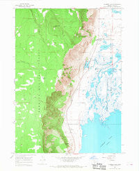 Summer Lake Oregon Historical topographic map, 1:24000 scale, 7.5 X 7.5 Minute, Year 1966