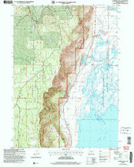 Summer Lake Oregon Historical topographic map, 1:24000 scale, 7.5 X 7.5 Minute, Year 2004