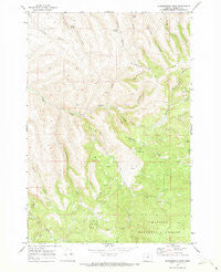 Summerfield Ridge Oregon Historical topographic map, 1:24000 scale, 7.5 X 7.5 Minute, Year 1969