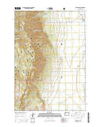 Summerville Oregon Current topographic map, 1:24000 scale, 7.5 X 7.5 Minute, Year 2014