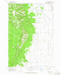 Summerville Oregon Historical topographic map, 1:24000 scale, 7.5 X 7.5 Minute, Year 1963