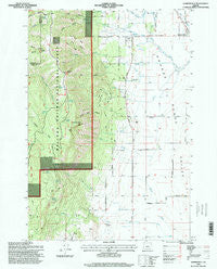 Summerville Oregon Historical topographic map, 1:24000 scale, 7.5 X 7.5 Minute, Year 1996