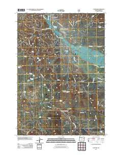 Sumpter Oregon Historical topographic map, 1:24000 scale, 7.5 X 7.5 Minute, Year 2011