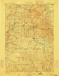 Sumpter Oregon Historical topographic map, 1:125000 scale, 30 X 30 Minute, Year 1901