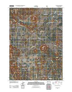 Sun Pass Oregon Historical topographic map, 1:24000 scale, 7.5 X 7.5 Minute, Year 2011
