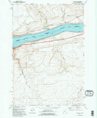 Sundale Washington Historical topographic map, 1:24000 scale, 7.5 X 7.5 Minute, Year 1971