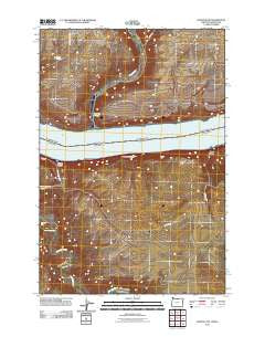 Sundale NW Oregon Historical topographic map, 1:24000 scale, 7.5 X 7.5 Minute, Year 2011