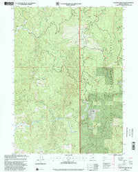 Sundown Mountain Oregon Historical topographic map, 1:24000 scale, 7.5 X 7.5 Minute, Year 1998