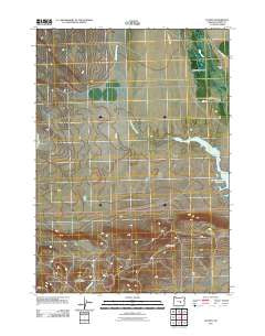 Suntex Oregon Historical topographic map, 1:24000 scale, 7.5 X 7.5 Minute, Year 2011