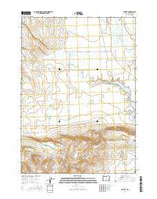 Suntex Oregon Current topographic map, 1:24000 scale, 7.5 X 7.5 Minute, Year 2014