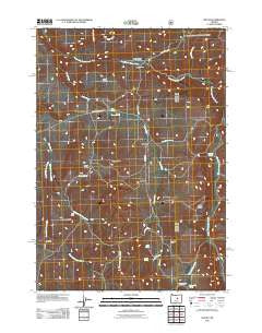 Suplee Oregon Historical topographic map, 1:24000 scale, 7.5 X 7.5 Minute, Year 2011