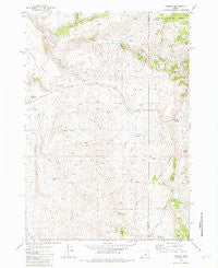 Suplee Oregon Historical topographic map, 1:24000 scale, 7.5 X 7.5 Minute, Year 1981