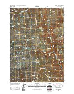 Suplee Butte Oregon Historical topographic map, 1:24000 scale, 7.5 X 7.5 Minute, Year 2011