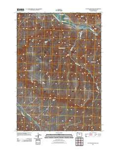 Sutton Mountain Oregon Historical topographic map, 1:24000 scale, 7.5 X 7.5 Minute, Year 2011
