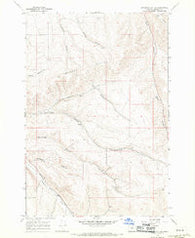Swaggart Buttes Oregon Historical topographic map, 1:24000 scale, 7.5 X 7.5 Minute, Year 1968