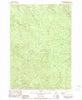 Swamp Mountain Oregon Historical topographic map, 1:24000 scale, 7.5 X 7.5 Minute, Year 1989