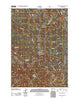 Swamp Mountain Oregon Historical topographic map, 1:24000 scale, 7.5 X 7.5 Minute, Year 2011