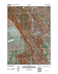 Swan Lake Oregon Historical topographic map, 1:24000 scale, 7.5 X 7.5 Minute, Year 2011
